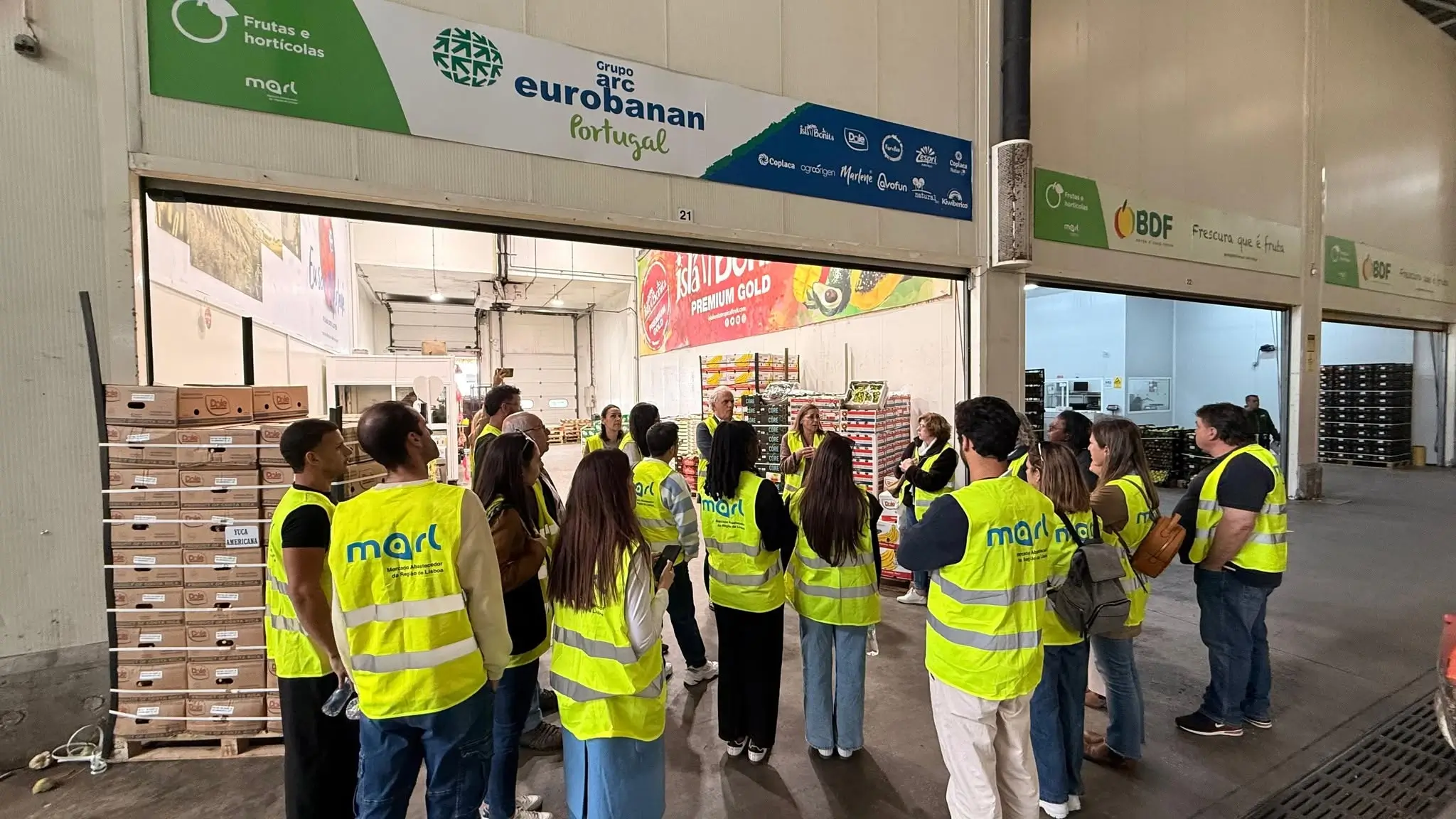 Banco Alimentar Contra a Fome de Lisboa visita MARL 3